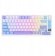 ROYAL KLUDGE RK-M75 Taro Milk Gaming Keyboard Brown switch 1