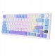 ROYAL KLUDGE RK-M75 Taro Milk Gaming Keyboard Brown switch 2