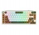 Klawiatura Royal Kludge RK L75 Palm Green Beżowe (RK-L75-PLMGRN-BEGSW-US) 3
