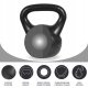 Kettlebell Gorilla Sports bitumiczny 2 kg 8