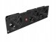 PANEL WENTYLACYJNY PIONOWY 19" 3U DO SZAF RACK TRZY WENTYLATORY 230V CZARNY LANBERG 1