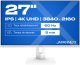 JAPANNEXT 68,5cm JN-IPS270UHD60F-C65W-HSP-W HDMI/DP UHD 1