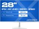 JAPANNEXT 71,1cm JN-IPS280UHD60F-P-W 16:9 HDMI/DP UHD 4