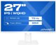 JAPANNEXT 68,5cm JN-IPS270WQHD75F-C65W-HSP-W HDMI/DP WQHD 1