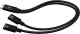 Kabel USB I-TEC USB-C - 2x USB-C 0.3 m Czarny (C31DUALSPLITTERCBLPD) 1