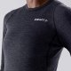 Damski zestaw bielizny termoaktywnej Craft CORE WOOL MERINO SET W BLACK MELANGE black melange rozmiar L 3