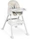 Krzesełko do karmienia ze stolikiem + śliniaczek Milo Ricokids szary 2