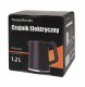 Czajnik elektryczny bezprzewodowy turystyczny 1500 W 1.2 l obrotowy czarny 10