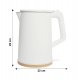 Czajnik elektryczny bezprzewodowy turystyczny 1500 W 1.7 l obrotowy biały 12