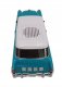 Głośnik bluetooth RETRO WS-1955 ,10W,radio FM,USB, TF,wyświetlacz LED,akumulator 1500mAh,turkusowy 4