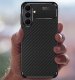 krainaGSM ZESTAW Etui do Samsung S25 FE Pancerne Carbon CASE + 3 SZTUKI SZKŁO 6