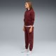 Puma Bluza damska z kapturem kangurka ESS Elevated Relaxed Wash Hoodie bordowa 688103 96 L 5