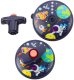 Jokomisiada Kolorowy Świecący Dysk Kosmos Ufo Kręcący Bączek Spinning Top 2