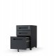 Kontenerek pod biurko KATE 390 x 600 x 500 mm, antracytowy 1