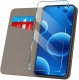 krainaGSM Etui z klapką do Realme 14 5G Zamykane Czarne Futerał + Szkło 9H 2
