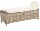 Beliani Otomana ogrodowa SUSUA 140 cm Rattan 1