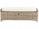 Beliani Otomana ogrodowa SUSUA 140 cm Rattan 5