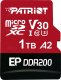 Karta Patriot EP DDR200 MicroSDXC 1 TB Class 10 UHS-I/U3 A2 V30 (PEF1TEP33MCX) 1
