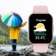 Zestaw damski zegarek Damski  SMARTWATCH RUBICON  RNCF46 złoty + bransoletka 10
