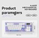 Klawiatura AK980 Gift Switch V2 -Purple-White-Blue-3 Model-With Screen RGB 9