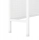 Metalowa nadstawka na biurko JENNY, 950 x 980 x 220 mm, biała 5