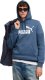 Puma Bluza męska ESS No.1 Logo Hoodie FL niebieska 682571 80 S 1