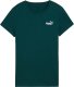 Koszulka damska Puma Ess 2 Color Small No. 1 Logo Tee (s) zielona 682373 75 M 1
