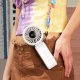 Mini wentylator Jisulife Handheld Fan Life7 5000mAh przenośny wiatraczek USB - szary 7