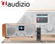 Radio Audizio Radio internetowe Foza WiFi Stereo z DAB+ srebrne one size 2