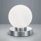 Lampa stołowa RL Light Lampka nocna Prinz R54011001 RL Light kula bańka ball srebrna biała 5