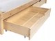 Łóżko dziecięce z szufladami Tipi Drewno sosnowe DEVAY 90 x 200 cm Jasnobrązowy 8