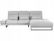 Narożnik dla 4 osób IKAST Jasnoszary Lewostronny 1