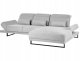 Narożnik dla 4 osób IKAST Jasnoszary Lewostronny 8