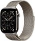 Smartwatch Apple Watch 11 GPS + Cellular 42mm Natural Titanium Milanese Loop Szary (MF8P4ZR/A) 1