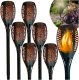 Blixstar BLIXTAR Zestaw 6x Lampa Solarna Pochodnia 33 LED, Ogrodowa Wbijana Latarnia Płomień 1