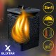 BLIXTAR Lampa Solarna 3w1 Ogrodowa LED, Lampion, Pochodnia Efekt Płomienia Latarnia 3
