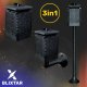 BLIXTAR Lampa Solarna 3w1 Ogrodowa LED, Lampion, Pochodnia Efekt Płomienia Latarnia 6