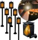 Blixstar BLIXTAR 6x Lampa Solarna 3w1 Ogrodowa LED, Lampion, Pochodnia Efekt Płomienia Latarnia 1