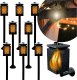 Blixstar BLIXTAR 8x Lampa Solarna 3w1 Ogrodowa LED, Lampion, Pochodnia Efekt Płomienia Latarnia 1