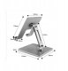 Regulowana podstawka pod laptop, tablet, telefon do 13" - srebrna 11