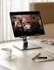 Regulowana podstawka pod laptop, tablet, telefon do 13" - srebrna 2