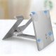 Regulowana podstawka pod laptop, tablet, telefon do 13" - srebrna 10