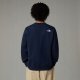 Bluza bez kaptura The North Face Drew Peak Crew - summit navy rozmiar: M 3