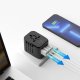 Adapter podróżny Tech-Protect TA200 Travel Adapter EU / UK / US / AU 2xUSB-A, 2xUSB-C Black 4