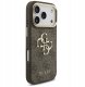 Etui Guess 4G Big 4G Classic Logo Big    Strap Metal Buttons do iPhone 17 Pro brązowy 4