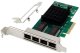 Network Card PCIe x4 I350-T4 1