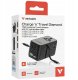 Verbatim Travel Adapter EU/UK/US GaN 1xUSB-C/1xUSB-A/2xUSB-C PD 70W black 30186 6