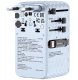 Verbatim Travel Adapter EU/UK/US GaN 1xUSB-C/1xUSB-A/2xUSB-C PD 70W blue 30187 2