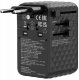 Verbatim Adapter podrozny EU/UK/US GaN 2xUSB-A/3xUSB-C PD 170W czarny 30190 2