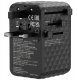 Verbatim Adapter podrozny EU/UK/US GaN 2xUSB-A/3xUSB-C PD 170W czarny 30190 3